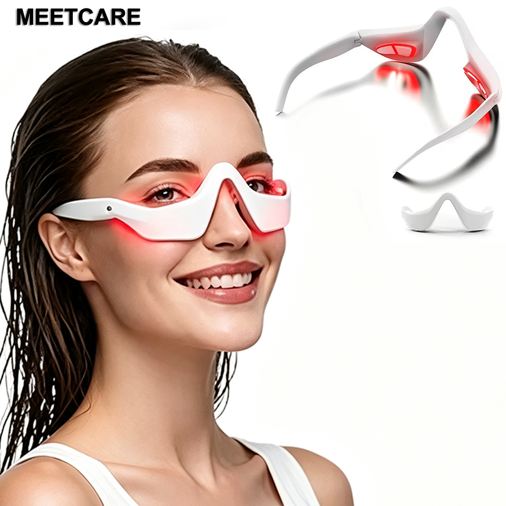 Light Therapy Glasses - Oogverzorgingsapparaten 3D Rood Licht Oogmassage Ontspanning