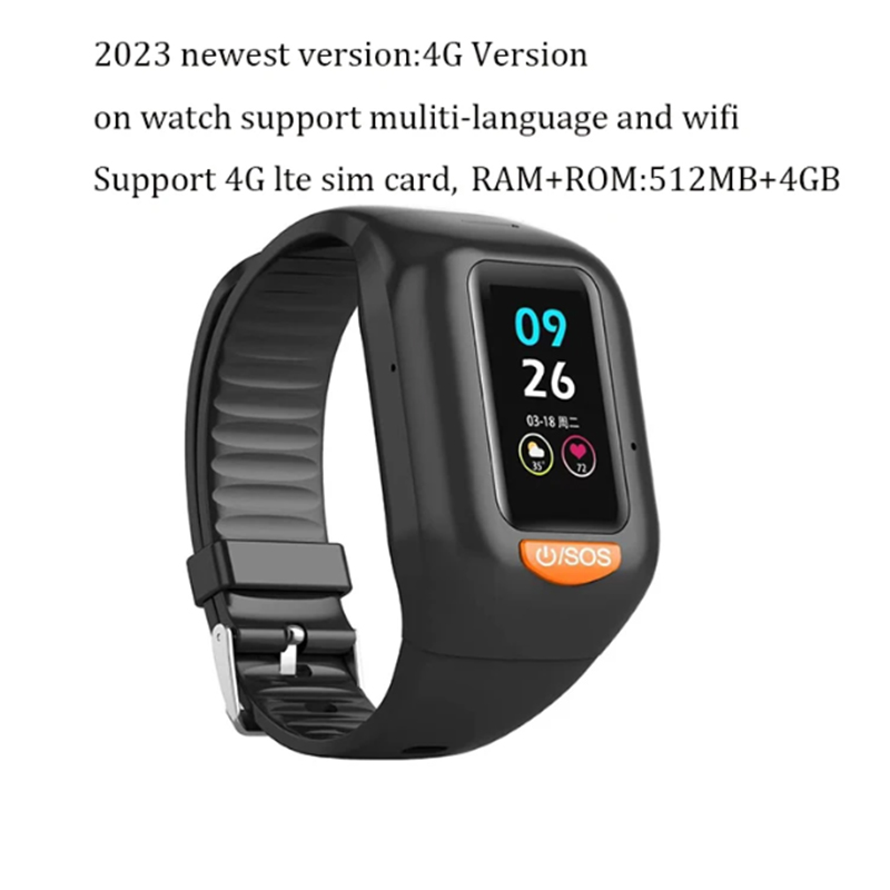 Nieuwste ouderen 4G Smart Watc - Fall Detection Watch recensie en prijs