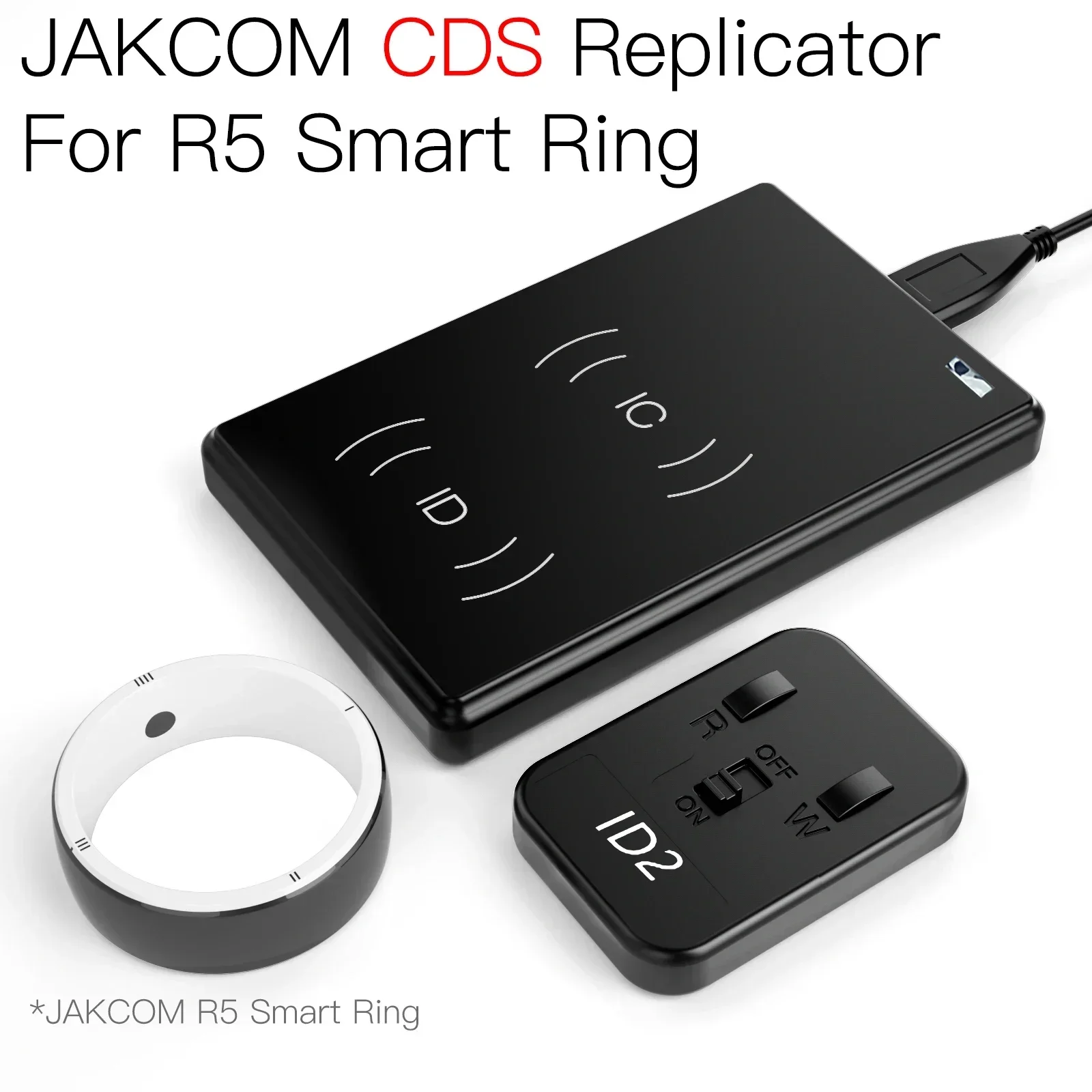JAKCOM CDS RFID-replicator voo - Smart Ring Nfc Pay recensie en prijs