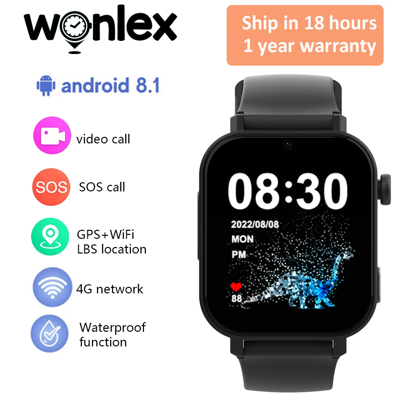 Wonlex KT36 4G Smart Watch Kin - Fall Detection Watch recensie en prijs