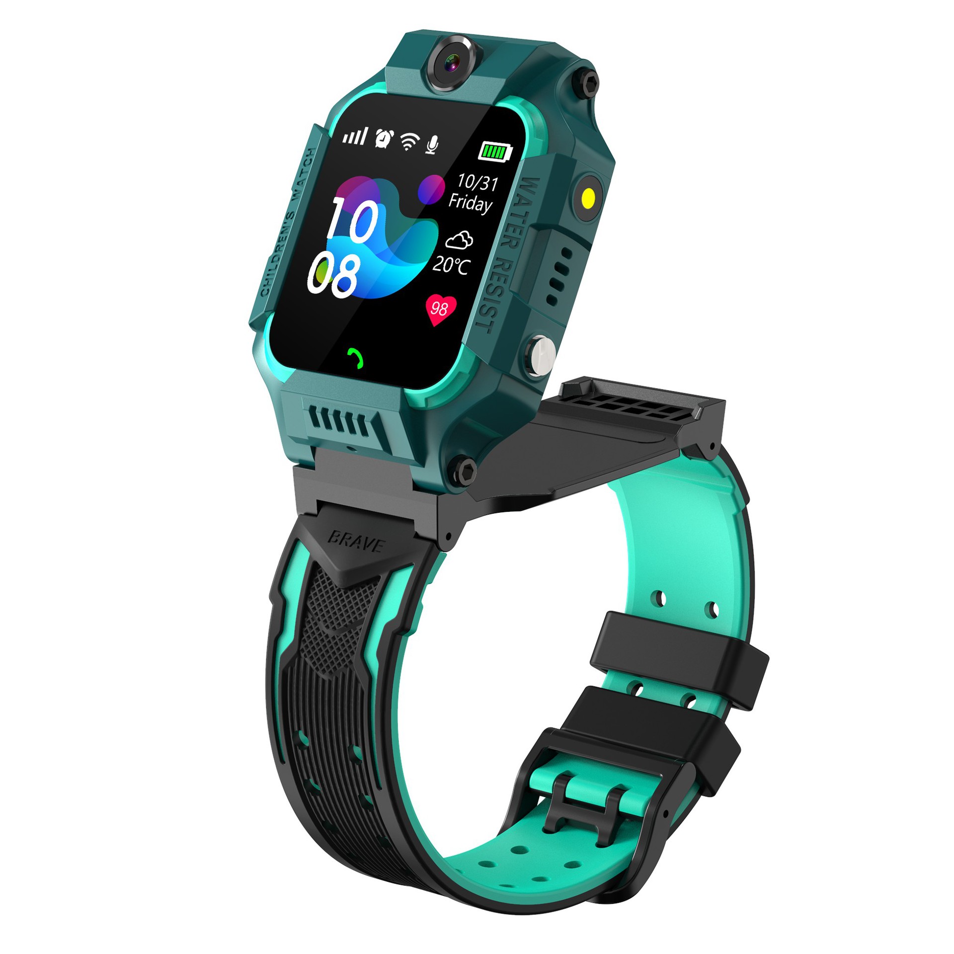 Kinderhorloge Sim-kaart SOS Te - Fall Detection Watch recensie en prijs